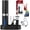 5-in-1 Set with Charging Base, Black, variant on Electric Wine Bottle Opener Set Rechargeable Wine Corkscrew Cordless Wine Opener Gift Set with Charging Base, Foil Cutter, Wine Aerator Pourer and Vacuum Wine Stopper