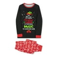thumbnail image 4 of Christmas Family Matching Pajamas Sets Xmas Holidays Family Top Pants Set Jammies Sleepwear, 4 of 10