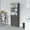 Multicolor#1, variant on Living Room Cabinets Sutton Slim Bookcase with Modern 5-Shelf Design,Wooden Cabinets
