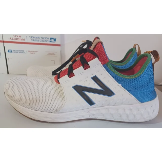 New Balance Mens FF Cruz Reissue MCRZRWC White Running Shoes Sneakers 11.5 D