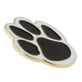 thumbnail image 2 of PinMart's Black and White Animal Paw Print School Mascot Enamel Lapel Pin, 2 of 3