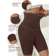 thumbnail image 5 of Athlemo Women'sTummy Control Butt Lifter Shorts High Waisted Shapewear Thigh Slimmer, 5 of 7