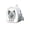 White, variant on Cat Carrier Backpack, Pet Carrier Backpack Front Pack for Cat Puppy Dog Carrier Backpack Bag Space Capsule, Pet Carrier for Travel Hiking Camping White#