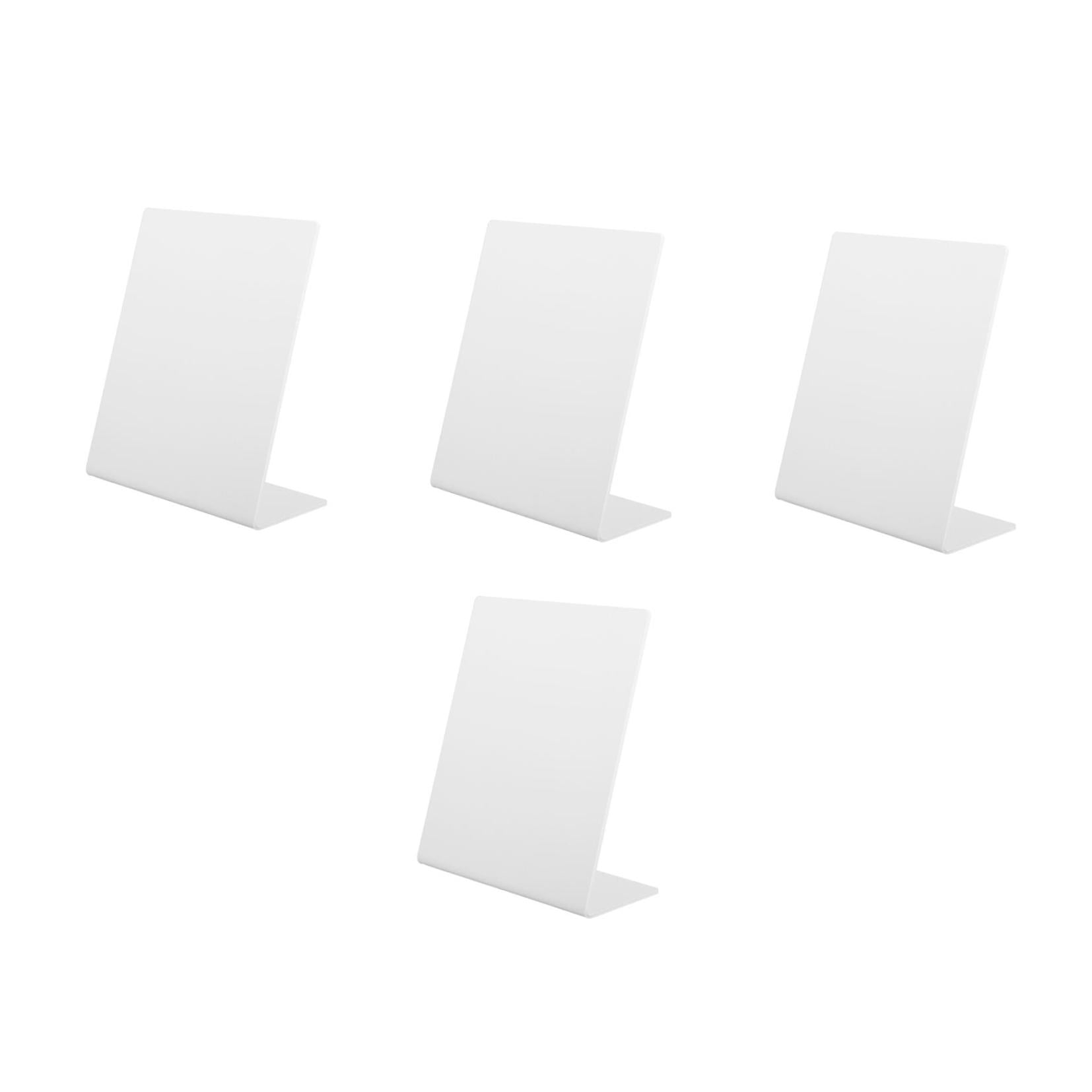 FUTUREORYY  NFC Display Stand, White, Stylish and Versatile, PVC, 4Pcs
