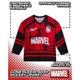 thumbnail image 3 of Camiseta de hockey de manga larga para hombre Marvel Spider-Man roja talla M, 3 of 7