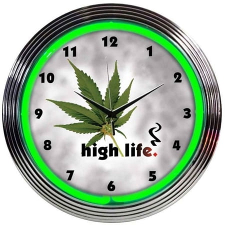 HIGH LIFE NEON CLOCK – 8HIGHL
