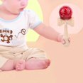 thumbnail image 2 of Japanese Traditional Toy Wood Handle Handmade Marble Ball Kendama Kids Sports Game (Red), 2 of 8