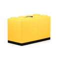 thumbnail image 1 of Camco Leveling Block 44515 FasTen; Use to Level RV While Parked; Interlocking Blocks With T-Handle; Pull Up For Carrying/Twist Lock To Secure; 4 x 2; Yellow; Plastic; Set of 10, 1 of 3