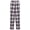 White/Pink Check, variant on Skinnifit Womens Tartan Lounge Pants