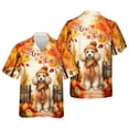 thumbnail image 3 of Happy Thanksgiving Poodle Give Thanks Fall Beanie Scarf Welcome Hawaiian Shirt Breathable Summer Unisex Merch Poodles Dog Lover Gifts Idea - 00020, 3 of 6