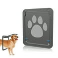 thumbnail image 3 of Pet Screen Door Magnetic Flap Screen Automatic Lockable Black Door for Dogs, 3 of 8