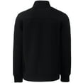 thumbnail image 3 of Men's Cutter & Buck  Black Miami Marlins Big & Tall Roam Eco Recycled Full-Zip Jacket, 3 of 3