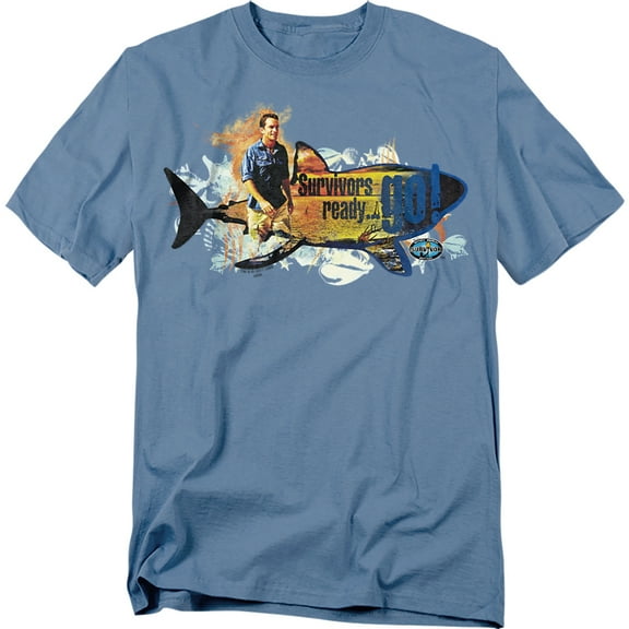 Survivor Ready Go Officially Licensed Adult T-Shirt L