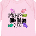 thumbnail image 4 of Inktastic Grandma's Fishing Buddy with Colorful Fish Boys or Girls Long Sleeve Baby Bodysuit, 4 of 5