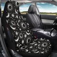 thumbnail image 7 of Uourmeti Removable Car Seat Covers Front Seats Only for Auto Polyester Interior Decor Car Seats Protector, Celestial Sun Moon Pattern, 7 of 7
