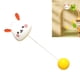 thumbnail image 4 of Eje elástico, bobinado automático, práctica personal para niños: entrenador de tenis de mesa de interior estilo conejo, 4 of 8