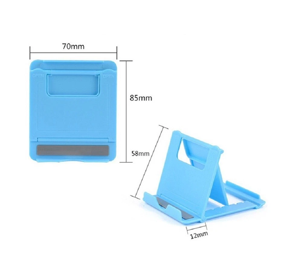 Universal Foldable Phone Stand – Adjustable Desk Mount Holder Cradle For Phone