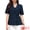 Navy Blue, variant on DARING DIVA Women's Summer Short Sleeve Blazer with Pockets S Navy Blue