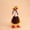Coffee, variant on Desk Goose Outfits Handmade Crochet Sunflower Clothes and Hat for Mini Magnetic Porch Goose Statue, Knitting Geese Decor Accessories