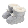 thumbnail image 3 of XXWXYD Baby Shoes Warm Short Boots Shoes Fashion Printing Non Slip Breathable Boots for Classic Versatile Non Slip Comfortable Shoe(6-12 Months,Male), 3 of 5