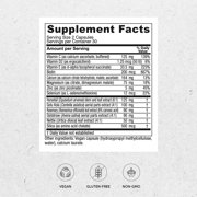 Vitanica Luminous, Non-GMO Hair, Skin and Nail Support, Vegan, 60 Capsules