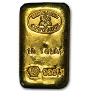 10 Tolas Gold Bar - Swiss Bank Corporation (3.75 oz)
