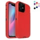 thumbnail image 1 of Entronix Funda Resistente para iPhone 11, Triple Capa, Resistente a Golpes y Anticaídas, Color Rojo, 1 of 8