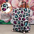 thumbnail image 4 of White and Colorful Of Leopard Print Luggage Cover Fashion Suitcase Cover Baggage Covers Fit 25-28 Inch Luggage (Go Travel), 4 of 5