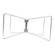 thumbnail image 5 of Soporte refrigerador plegable kusrkot estante ligero para maletas M Plata, 5 of 8