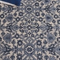 thumbnail image 5 of SAFAVIEH Courtyard Vergil Bordered Indoor/Outdoor Runner Rug, Navy/Beige, 2'3" x 8', 5 of 9