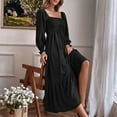thumbnail image 6 of Njagoc3 Womens Long Sleeve Bell Cuff Maxi Dress, Formal Bohemian Wedding & Elopement Outfit, 6 of 6