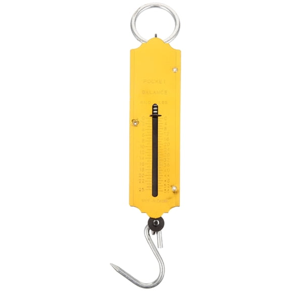 Raindrops Portable Digital Hanging Scale with Electronic Hook, Lightweight and Compact for Precise Weight Measurement, Easy to Carry