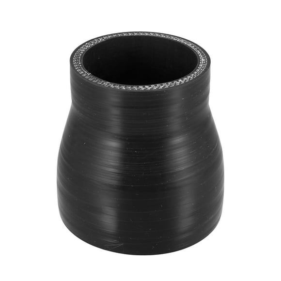 Unique Bargains 51mm-70mm 2.76'-2.01' ID Straight Silicone Reducer Hose Silicone Hose Coupler Tube Red for Car Intercooler Intake Piping