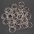 thumbnail image 3 of 120 Pcs 20mm Outside Dia Universal Split Key Rings Keychain Holders, 3 of 8