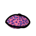thumbnail image 3 of Tuffy Jr Odd Ball Pink Leopard, 2-Pack, Durable Dog Toys, 3 of 8