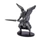 thumbnail image 3 of Figura decorativa de ángel guerrero para mesa, ideal para estanterías, escritorios y vitrinas. Plata, 3 of 9