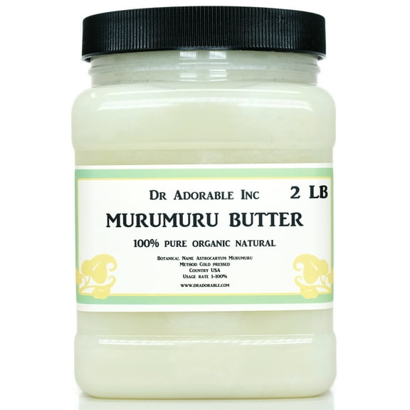 Dr Adorable - 2 lb - Murumuru Butter - Refined Organic Fresh Natural