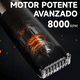 thumbnail image 5 of Depiladora Eléctrica 2 En 1, Afeitadora Portátil De 8000 Rpm Belug, Negra Dorada, 5 of 5