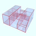 thumbnail image 2 of figatia Acrylic Eyelash Beauty Tool Display Rack Organizer Eyelash Grafting Tool Storage Pink Acrylic, 2 of 9