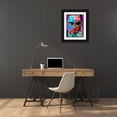 thumbnail image 3 of Stephen Chambers 15x18 Black Ornate Wood Framed With Double Matting Wall Art Titled - Malcolm X, 3 of 6