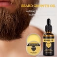 thumbnail image 3 of Aceite De Cera Para Peinar La Barba, Juego De Aceite De Cera Para Barba Con Extracto De Hierbas Hidratante Para Evitar Caídas, 3 of 7