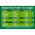 thumbnail image 5 of FoodSaver 1-Quart Precut Vacuum Seal Bags with BPA-Free Multilayer Construction for Food Preservation, 20 Count, 5 of 6