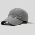 thumbnail image 2 of Men's Summer Breathable Perforated Outdoor Sunblock Reflective Strip Quick Drying Visor Baseball Cap, 2 of 4
