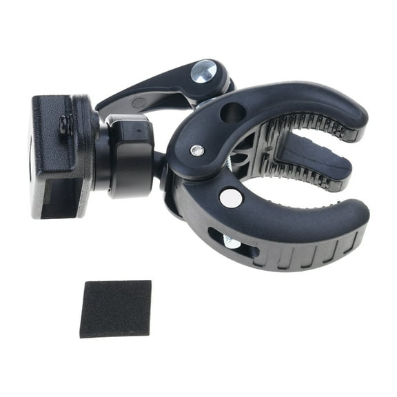 Clamp Walkie Talkie Bracket Motorcycle Mount Adjustable Handheld Radio Holder