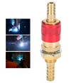 thumbnail image 4 of Quick Connector Fitting Gas Adapter Tig Welding Quick Hose Connector Fitting Hose Connector For MIG TIG Welder Torch Red, 4 of 8