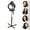 Black-02, variant on Peakora Professional Hair Dryer For Salon, 6-Mode 1000W Standing Dryer With Temperature Control & Wheels, Commercial-Grade Equipment For Barber Shops (190 chars)