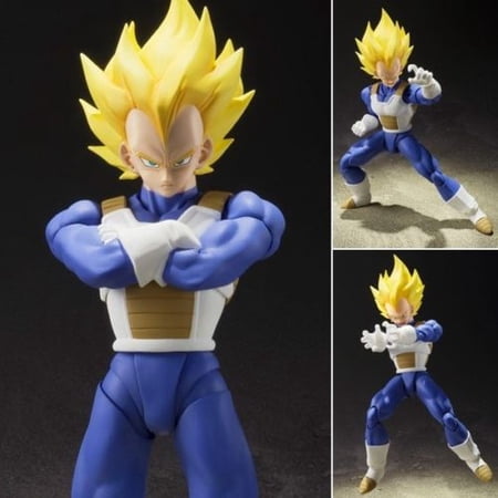 Bandai S.H. Figuarts Vegeth (Vegito) Action Figure - Dragon Ball Z, Fusione Potara, Import Giappone