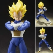 Bandai Tamashii Nations S.H. Figuarts Super Saiyan Vegeta (Cell Saga) "Dragon Ball Z" Action Figure by Bandai