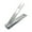 Silver, variant on UDIYO Manicure Cutter Non-slip Nail Care Stainless Steel Flat Mouth Nail Clipper Trimmer for Beauty