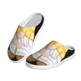 thumbnail image 2 of Rateoe Sunflower Gnomes5 Print Women's Men's Cotton Knit Slippers Lightweight Memory Foam Indoor House Shoes with Anti-Skid Sole-39/40, 2 of 7